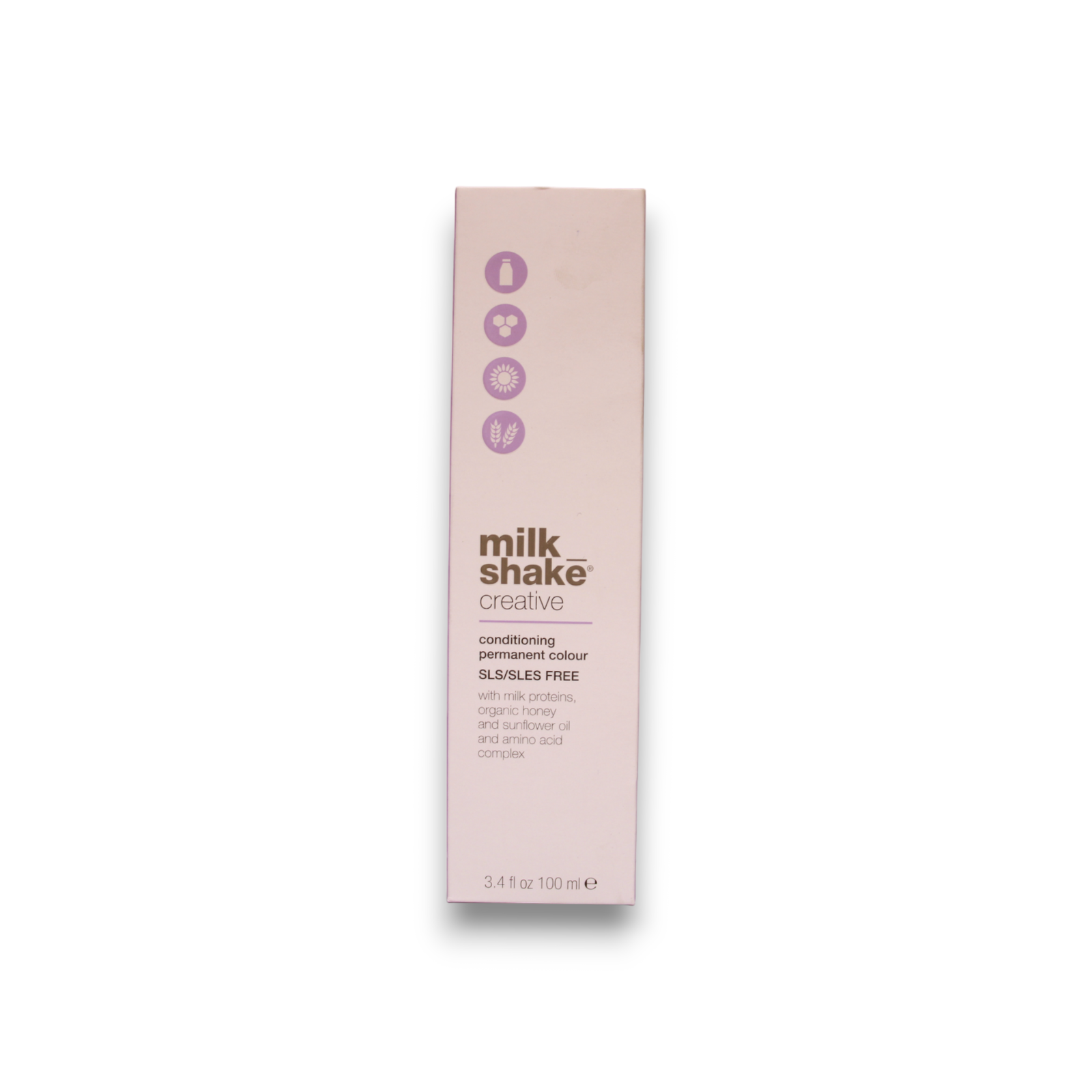 Milk Shake, Creative, Fără SLS/SLES, Vopsea permanentă de păr, 12.0012N Natural, 100 ml