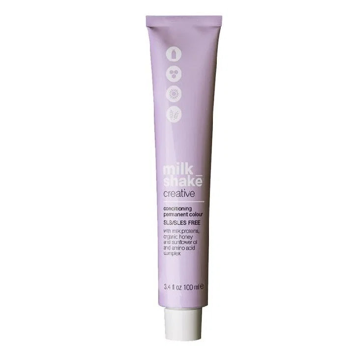 Milk Shake, Creative, Fără SLS/SLES, Vopsea permanentă de păr, 12.0112NA Natural Ash, 100 ml