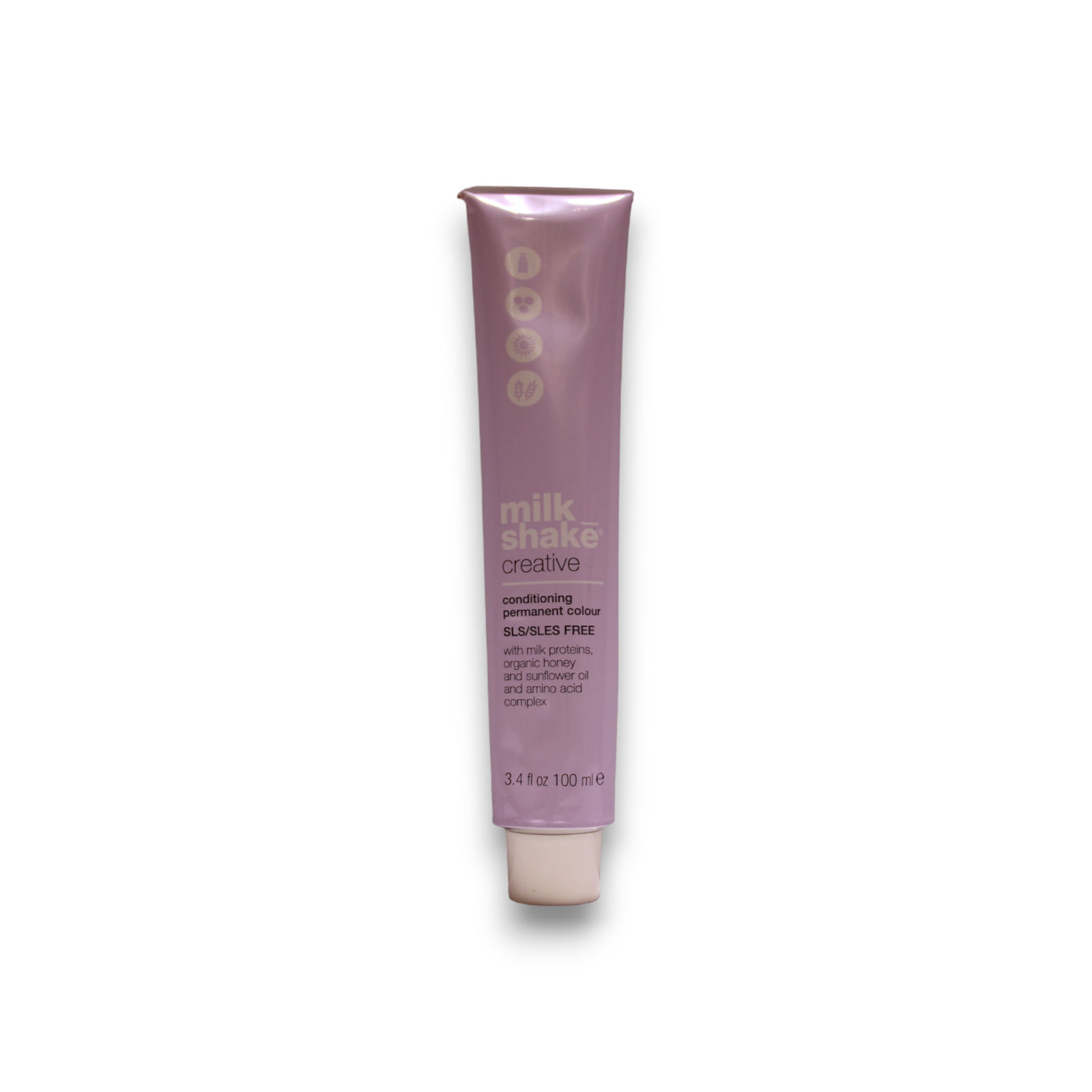 Milk Shake, Creative, Fără SLS/SLES, Vopsea permanentă de păr, 6.66R Red Dark Blond, 100 ml