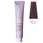 Milk Shake, Creative, Fără SLS/SLES, Vopsea permanentă de păr, 6.876BV Iridescent Chestnut Dark Blond, 100 ml