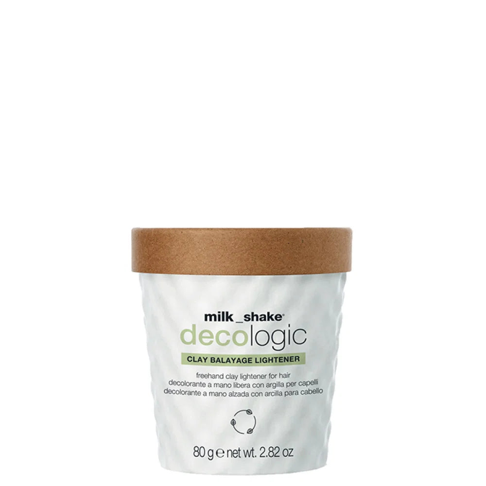 Milk Shake, Decologic Clay Balayage, Proteine din mătase, Gel oxidant pentru păr, 80 g