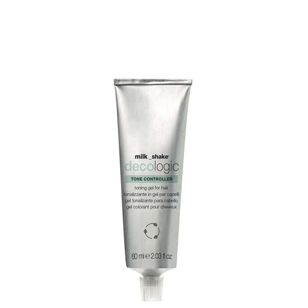 Milk Shake, Decologic Tone Controller, Proteine din mătase, Cremă tonifiantă pentru colorarea părului,  Smooky Gray, Pentru păr decolorat, 60 ml