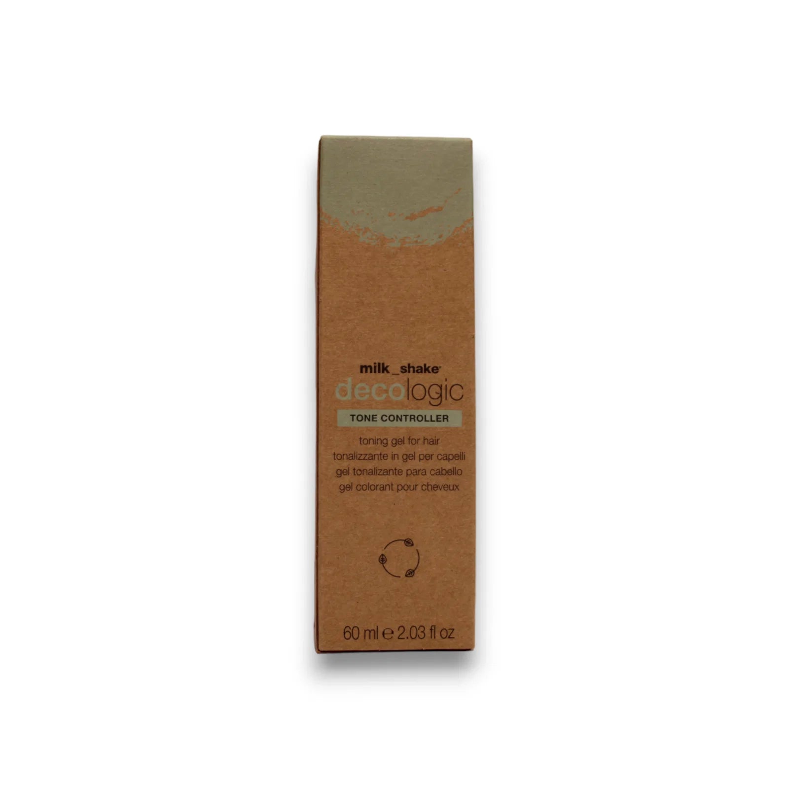Milk Shake, Decologic Tone Controller, Proteine din mătase, Cremă tonifiantă pentru colorarea părului,  Natural Blond, Pentru păr decolorat, 60 ml