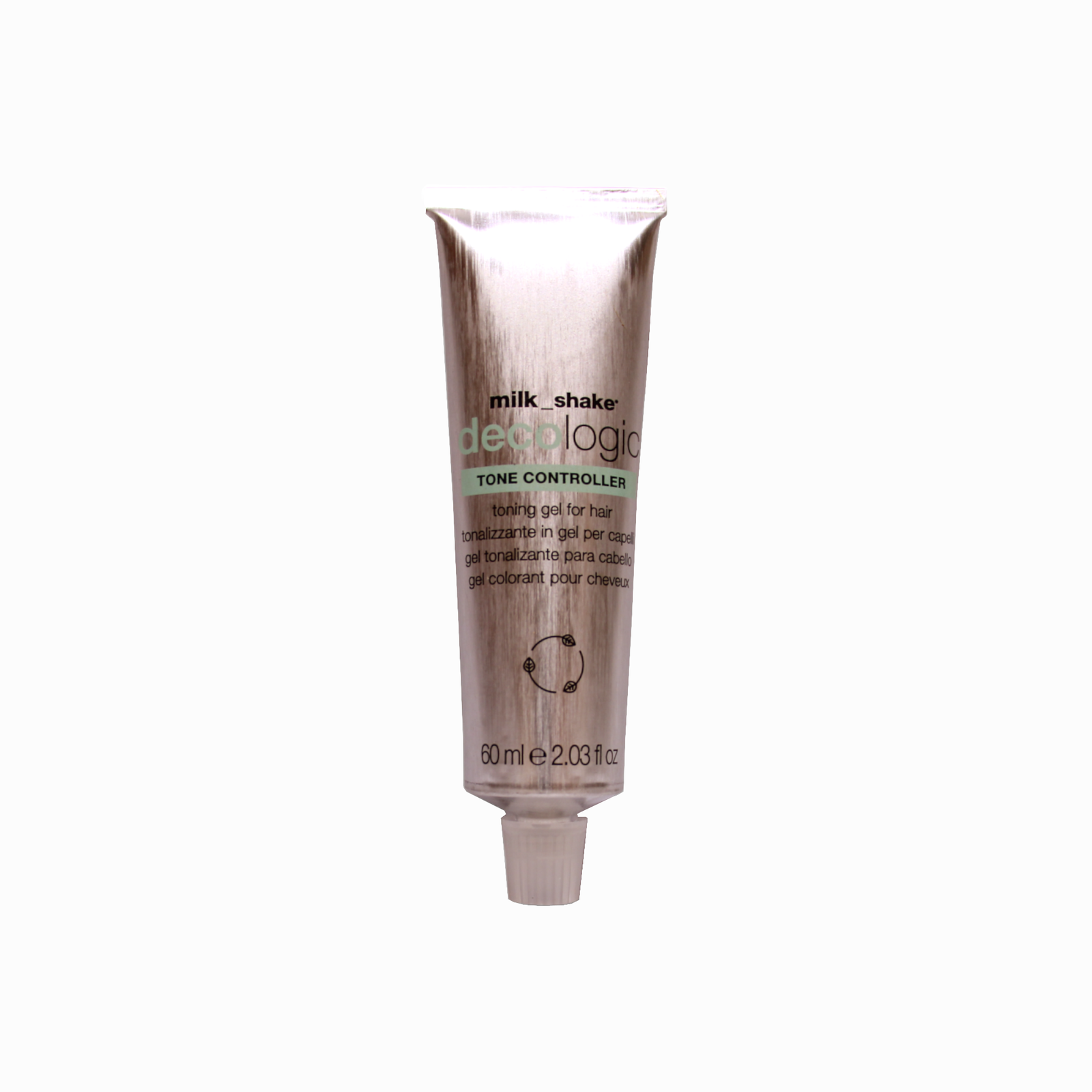 Milk Shake, Decologic Tone Controller, Proteine din mătase, Cremă tonifiantă pentru colorarea părului,  Platinum, Pentru păr decolorat, 60 ml