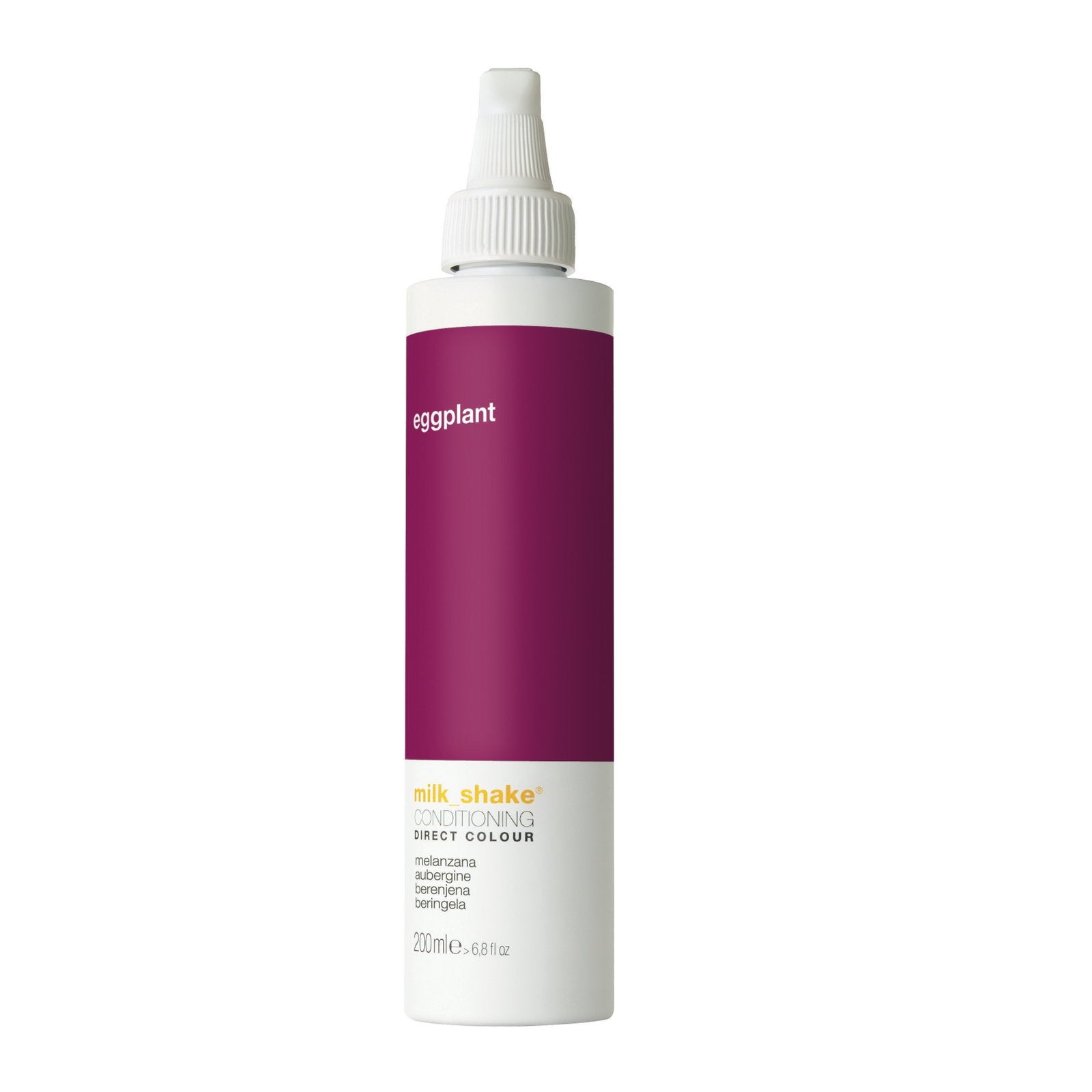 Milk Shake, Direct Colour, Fără amoniac, Balsam pentru culoarea părului,  Eggplant, 200 ml