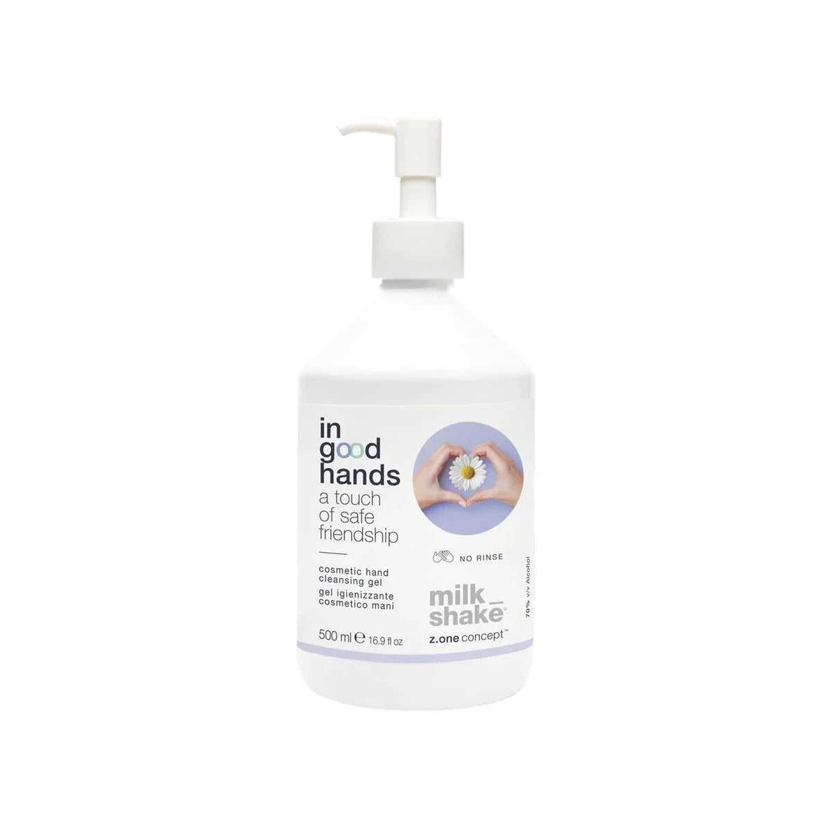 Milk Shake, In Good Hands, Curățare, Gel de mâini, 500 ml