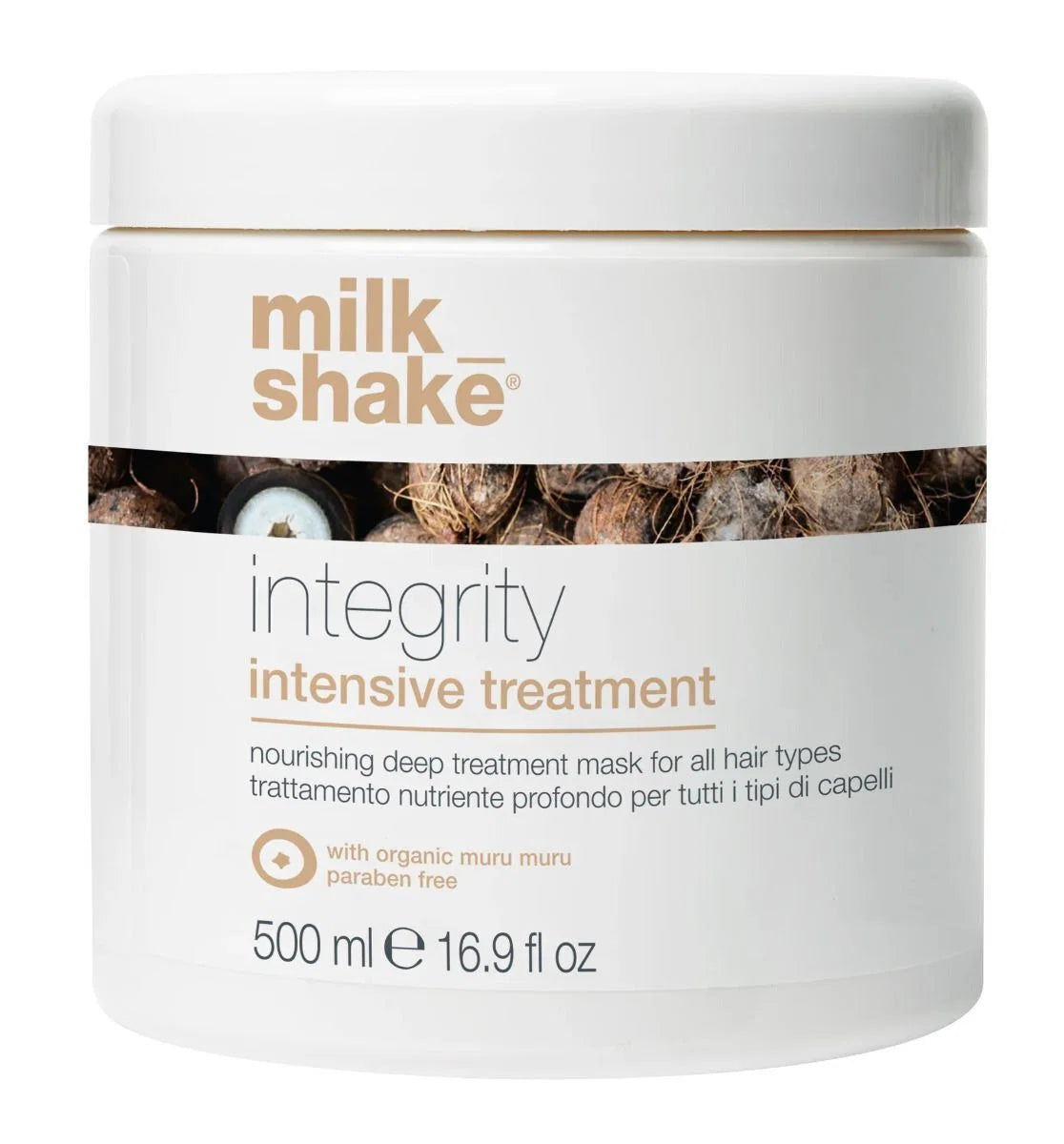 Milk Shake, Integrity, Mască cremă pentru tratamentul părului, Integrity & Strength, 500 ml