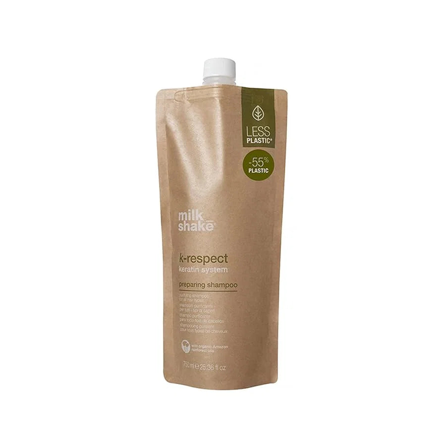 Milk Shake, K-Respect, Keratină, Șampon pentru păr, Purificare, 750 ml *Tester
