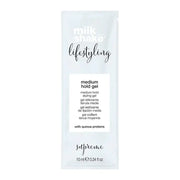 Milk Shake, Lifestyling, Filtru UV, Gel de coafat, Pentru styling, Fixare medie, 10 ml