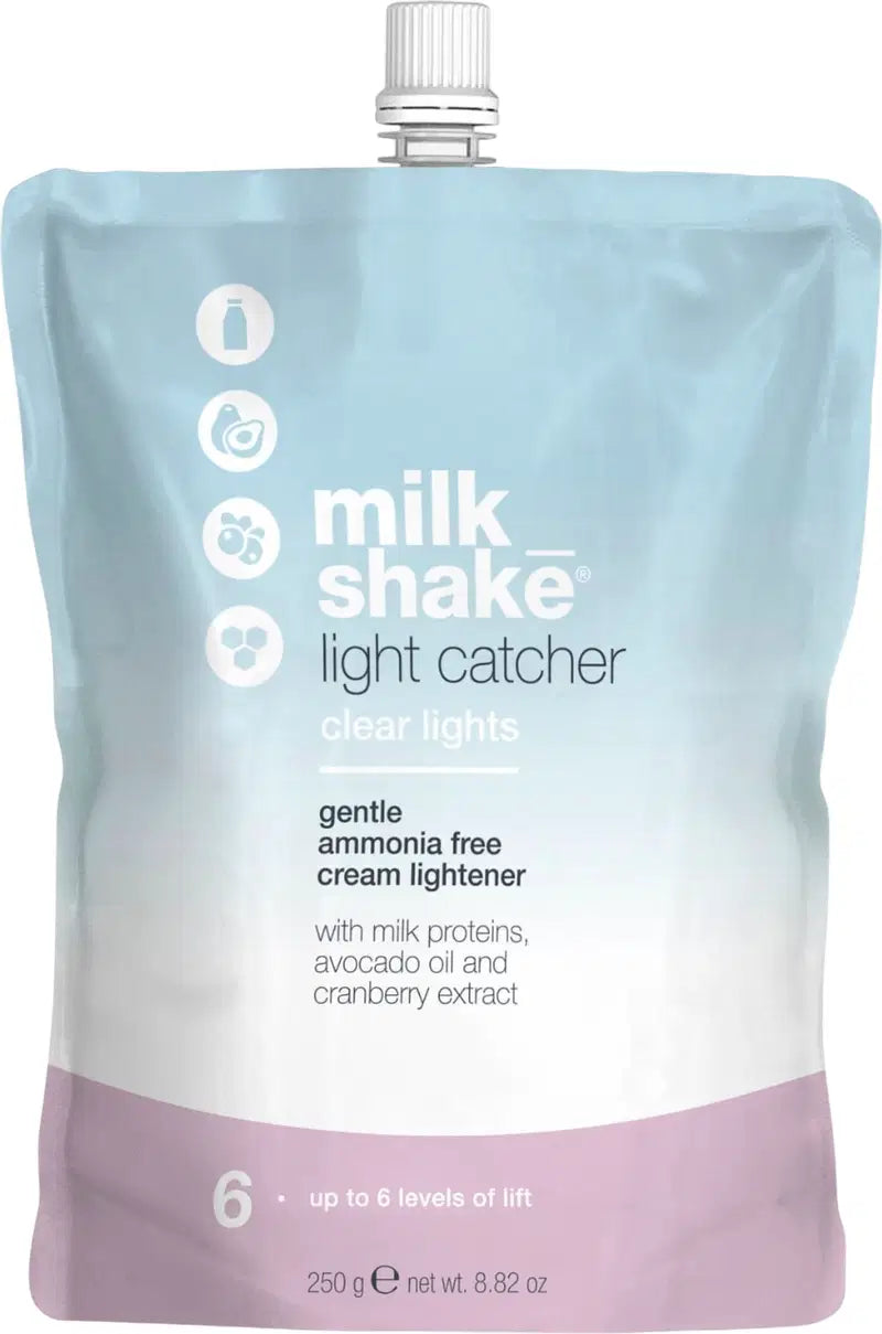 Milk Shake, Light Catcher, Fără amoniac, Cremă pentru deschiderea culorii părului, Iluminare, 250 g