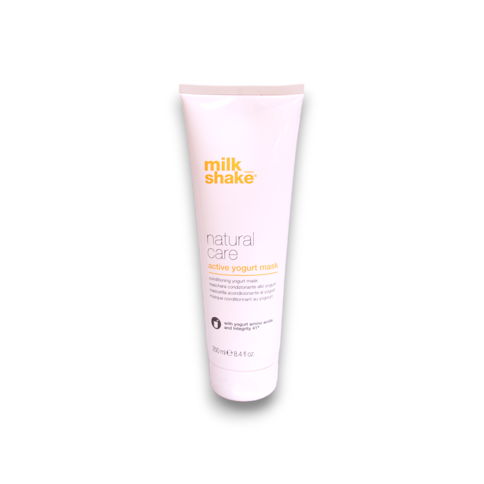 Milk Shake, Natural Care Active Yogurt, Mască cremă pentru tratamentul părului, Pentru protecția culorii, 250 ml