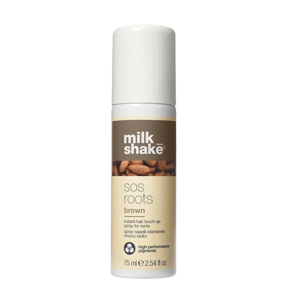 Milk Shake, Sos Roots, Spray pentru retușul rădăcinilor,  Brown, 75 ml