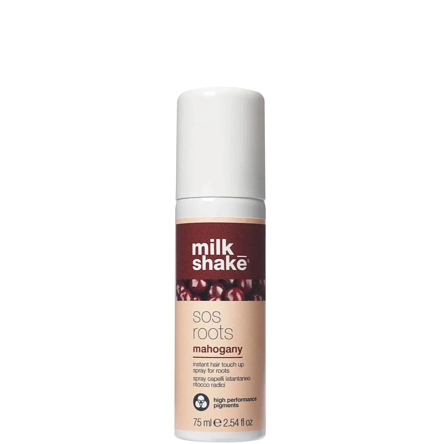 Milk Shake, Sos Roots, Spray pentru retușul rădăcinilor,  Mahogany, 75 ml