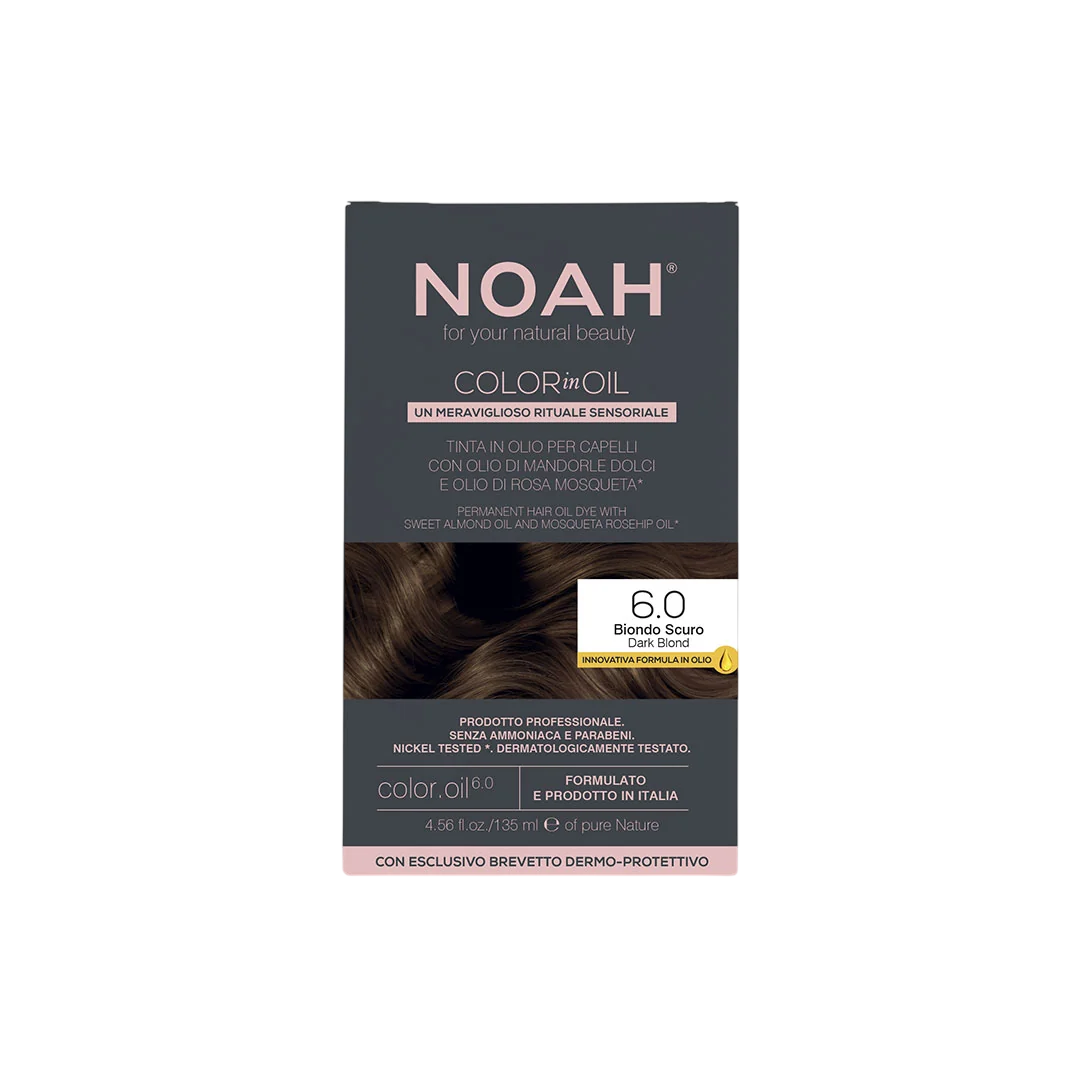Noah Color In Oil vopsea de par 6.0 Dark Blond, 135 ml