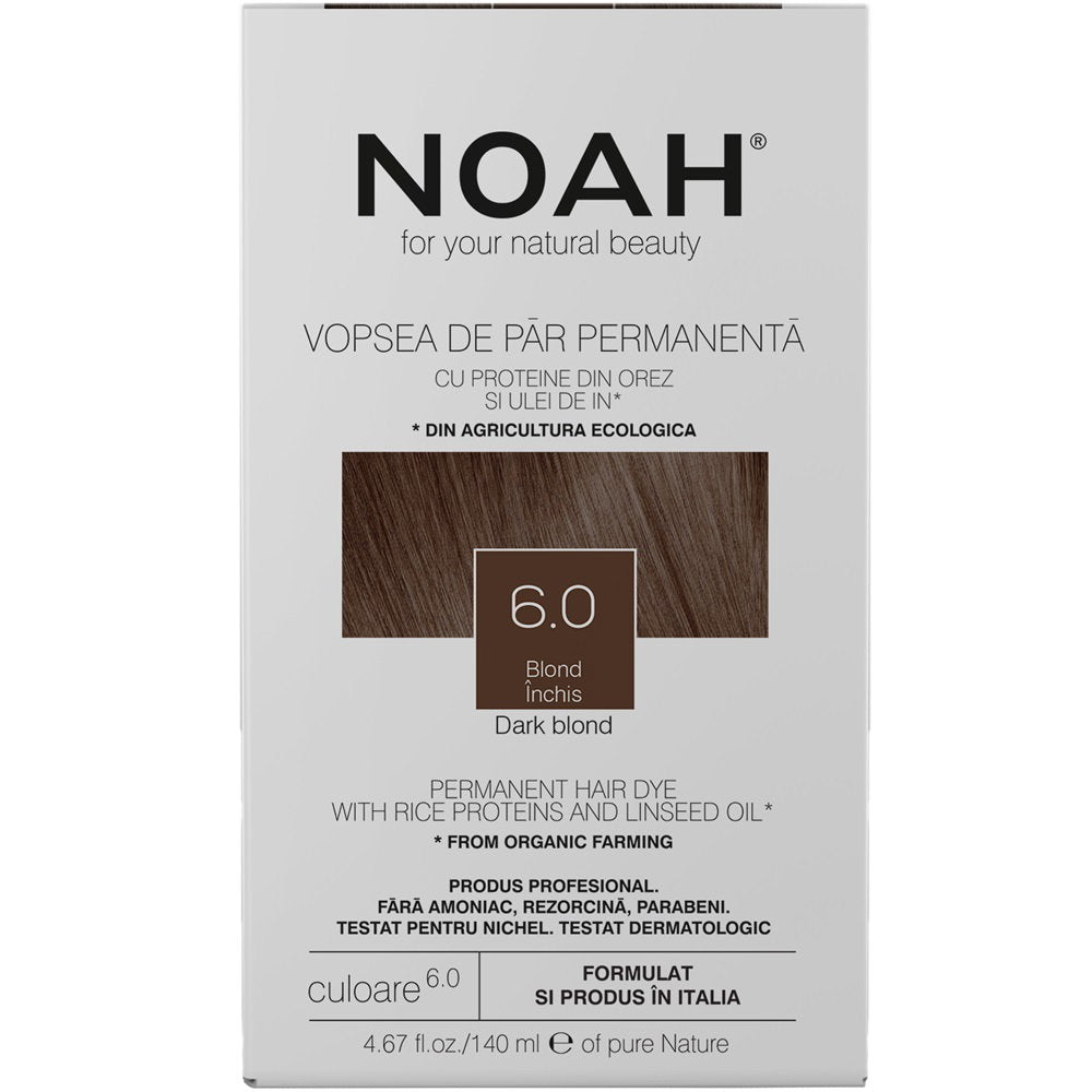 Noah vopsea de par permanenta 6.0 Dark Blonde, 140 ml