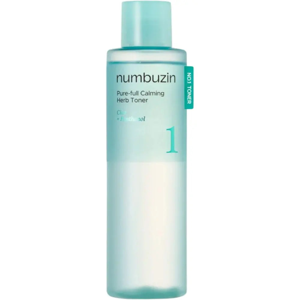 Numbuzin No.1 Pure-Full Calming Herb Toner calmant, 300 ml Numbuzin