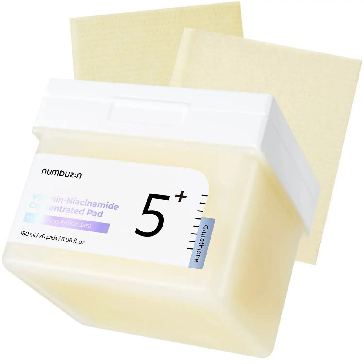 Numbuzin No.5 Vitamin-Niacinamide Concentrated Dischete de ingrijire antioxidant Numbuzin