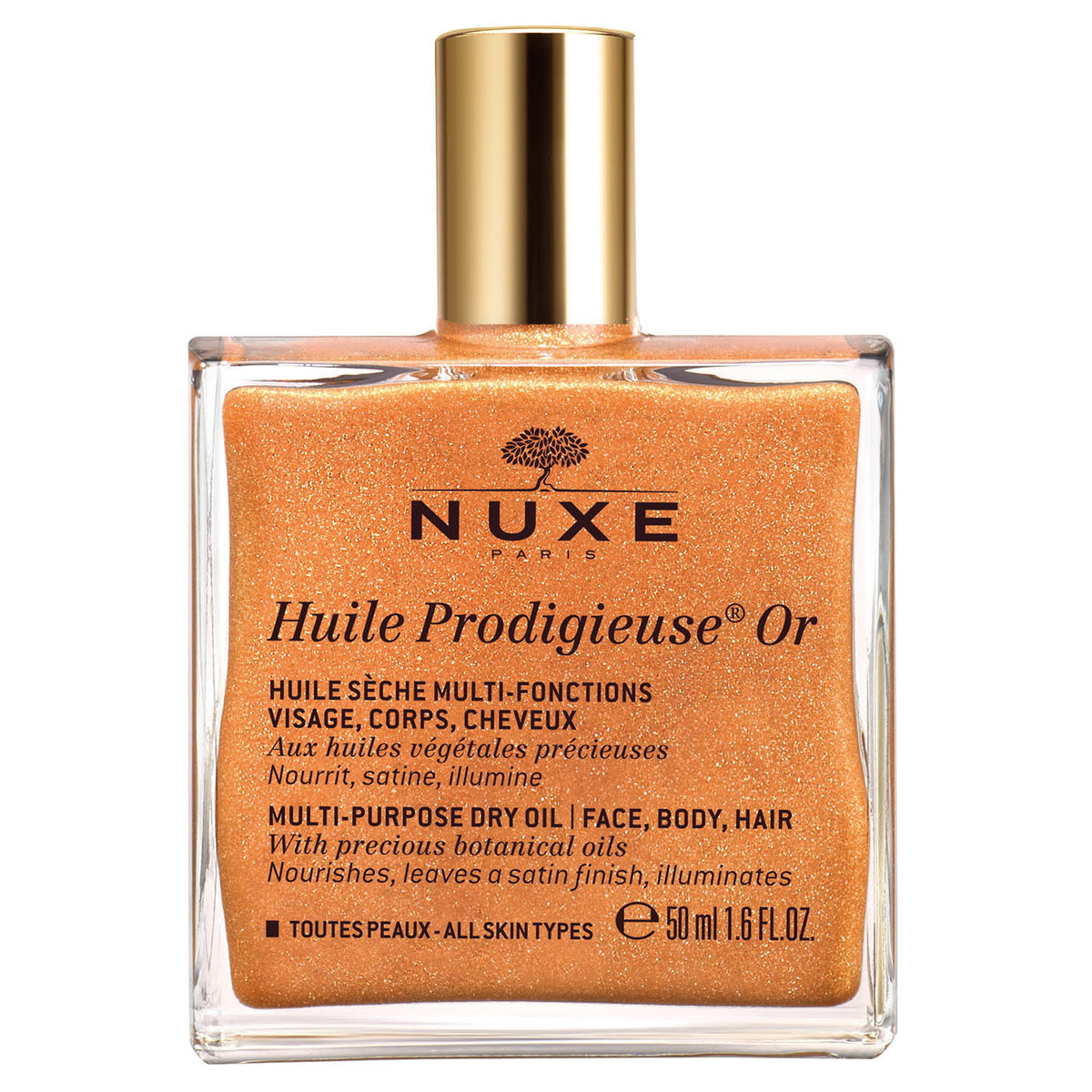Nuxe Huile Prodigieuse Or ulei multifunctional corp, 50 ml