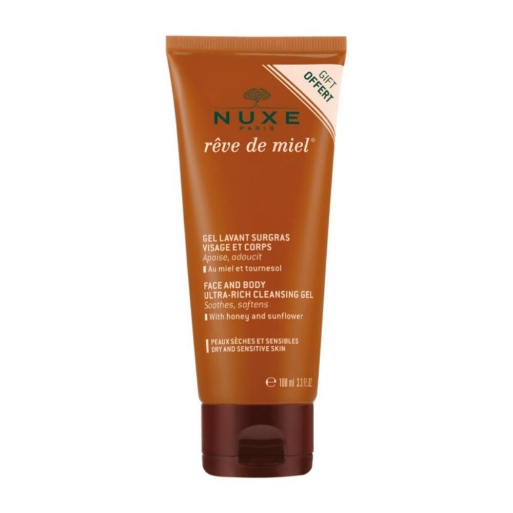 Nuxe Reve de Miel gel de curatare de fata, 100 ml