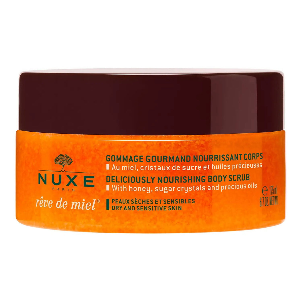 Nuxe Reve de Miel exfoliant de corp calmant, 175 ml