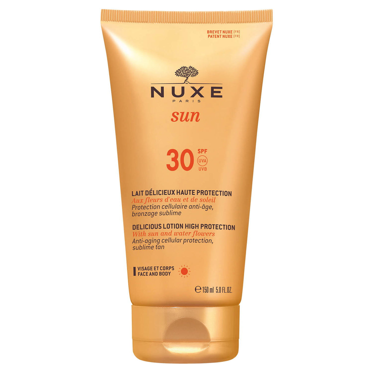 Nuxe Sun Delicious lotiune protectie solara SPF 30, 150 ml