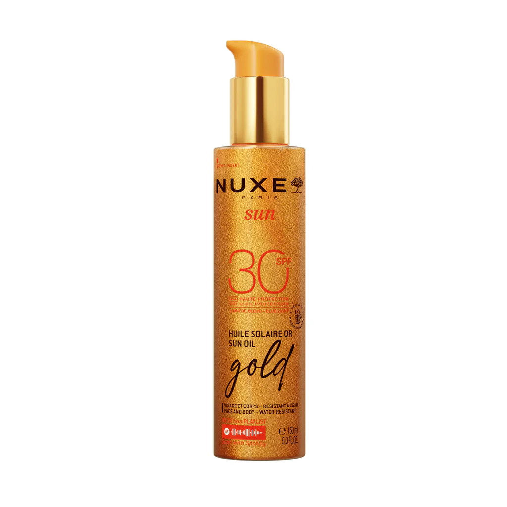 Nuxe Sun Gold ulei pentru bronzare SPF30, 150 ml