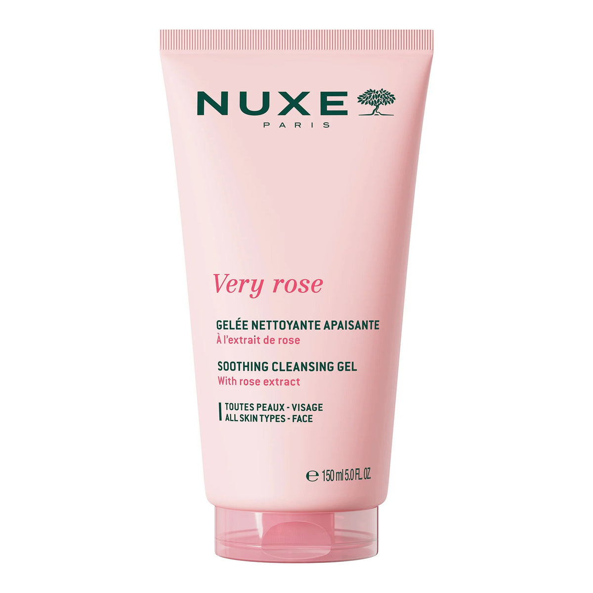 Nuxe Very Rose gel de curatare calmant fata, 150 ml