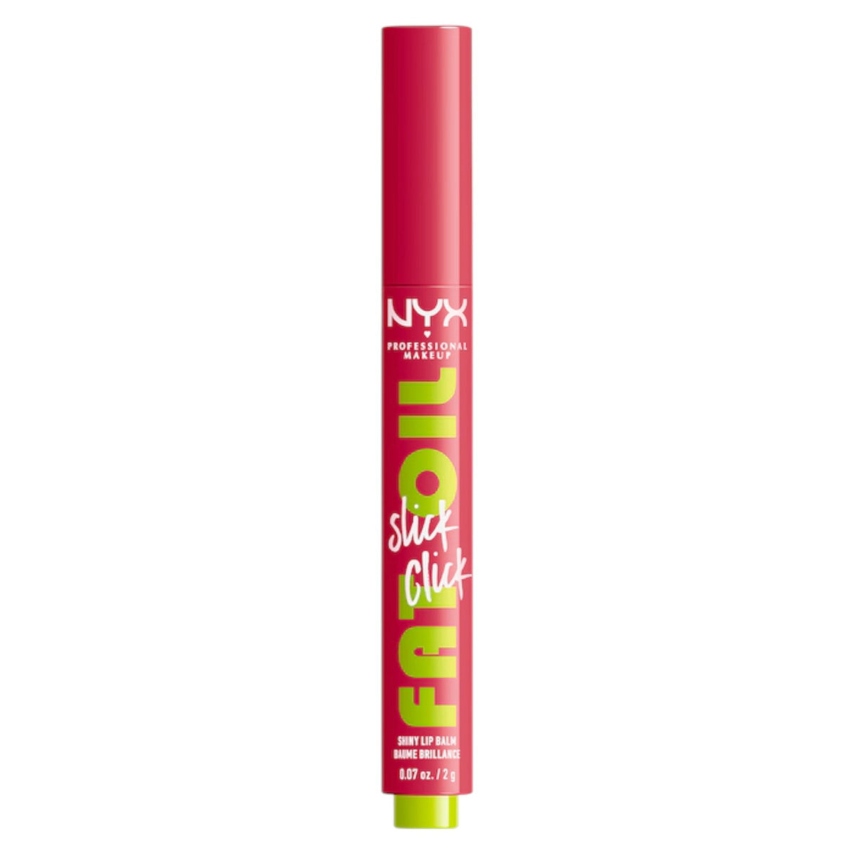 NYX Professional Makeup Fat Oil Slick Click balsam de buze 10 Double Tap, 2 g