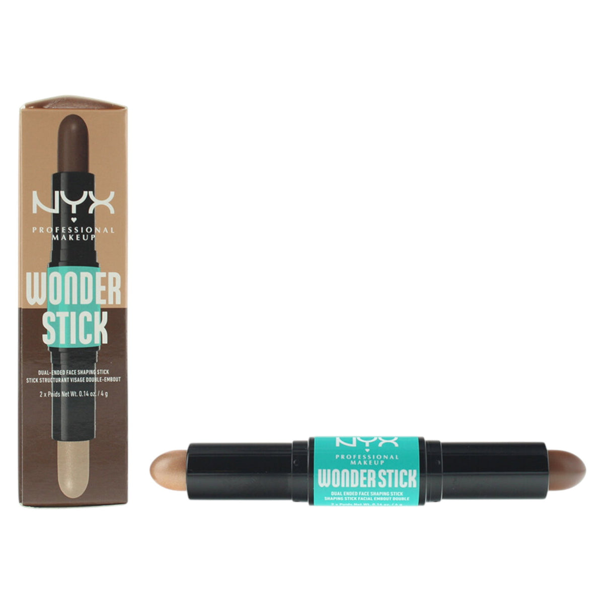 NYX Professional Makeup Wonder Stick Duo stick de contur Rich, 4 g