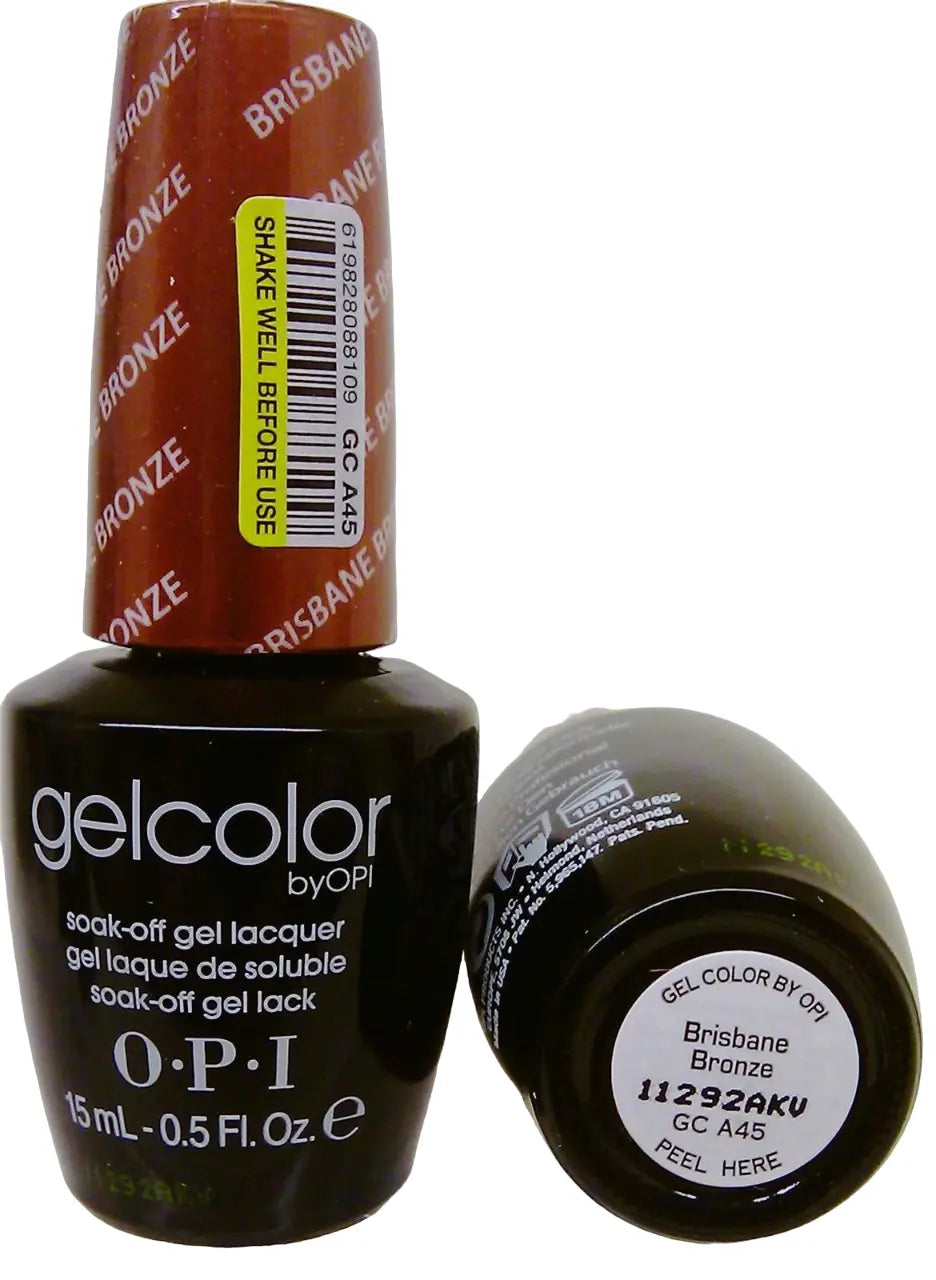 OPI Gel Color oja semipermanenta GC A45 Brisbane Bronze, 15 ml OPI