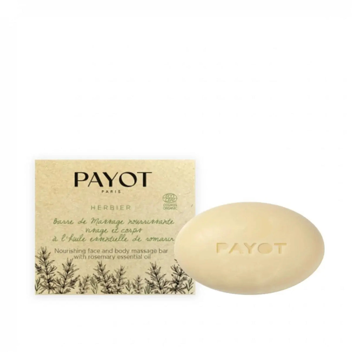 Payot Herbier baton de masaj nutritiv cu ulei esential de rozmarin, 50 g Payot