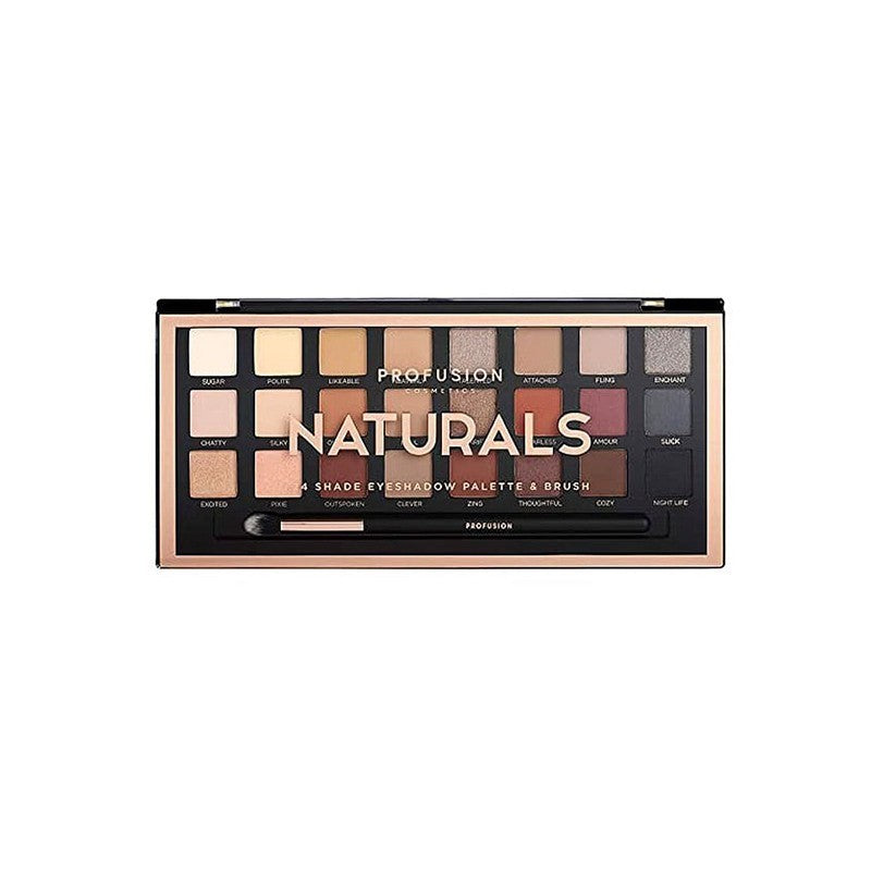 Profusion Naturals paleta de farduri, 26 g