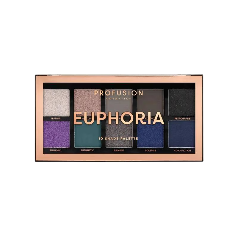 Profusion Euphoria paleta de farduri, 10 nuante, 103 g