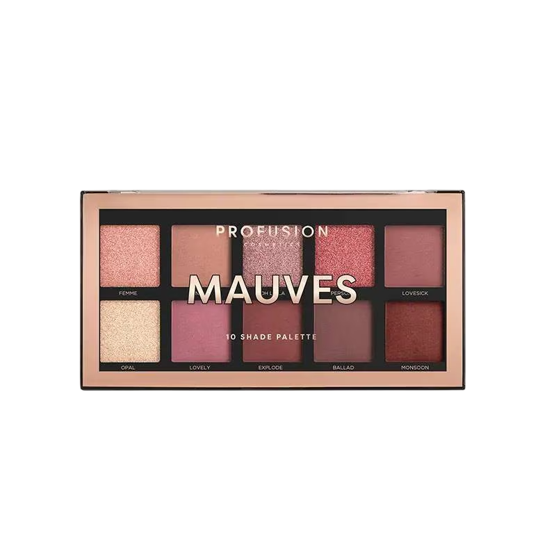 Profusion Mauves paleta de farduri, 10 nuante, 103 g