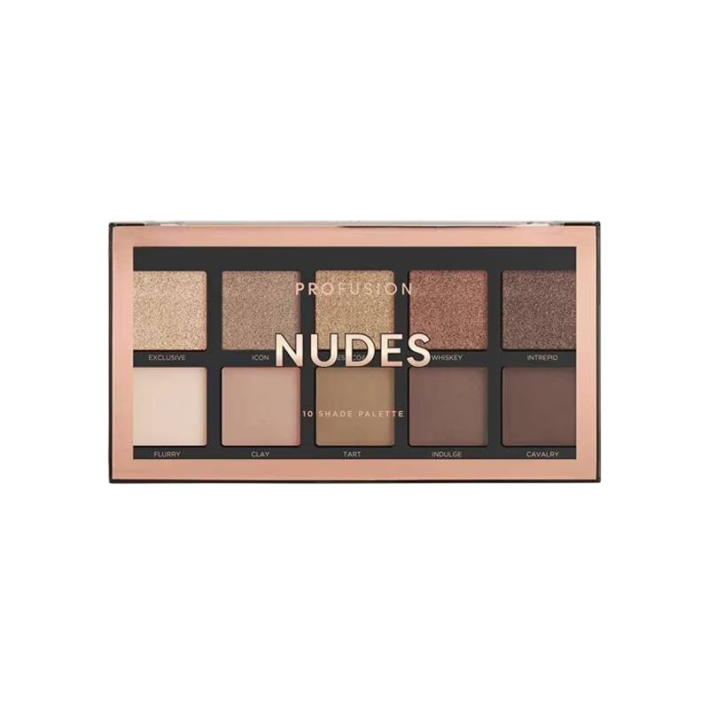 Profusion Nudes paleta de farduri, 10 nuante, 103 g