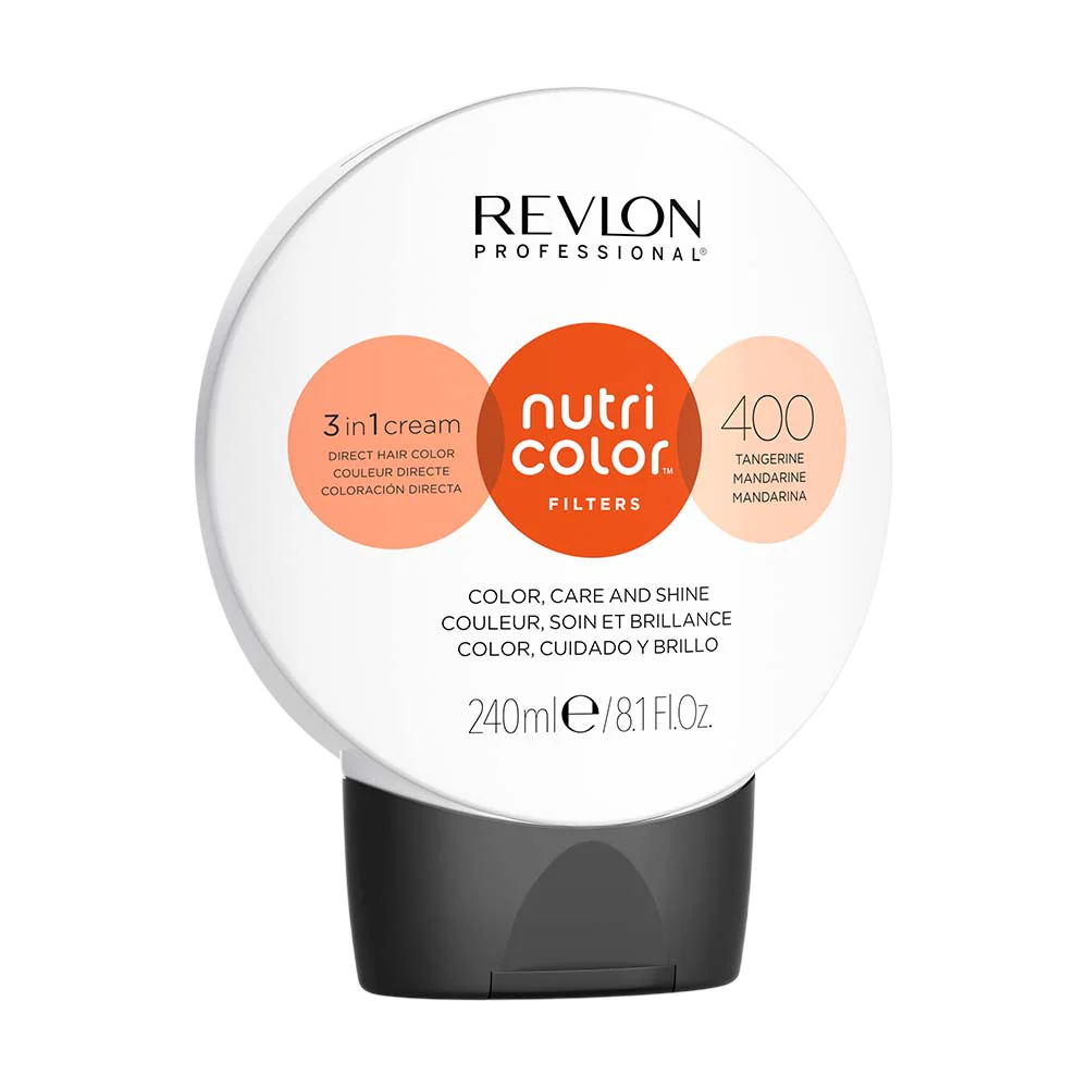 Revlon Nutri Color Filters nuantator de par 400 Tangerine, 240 ml