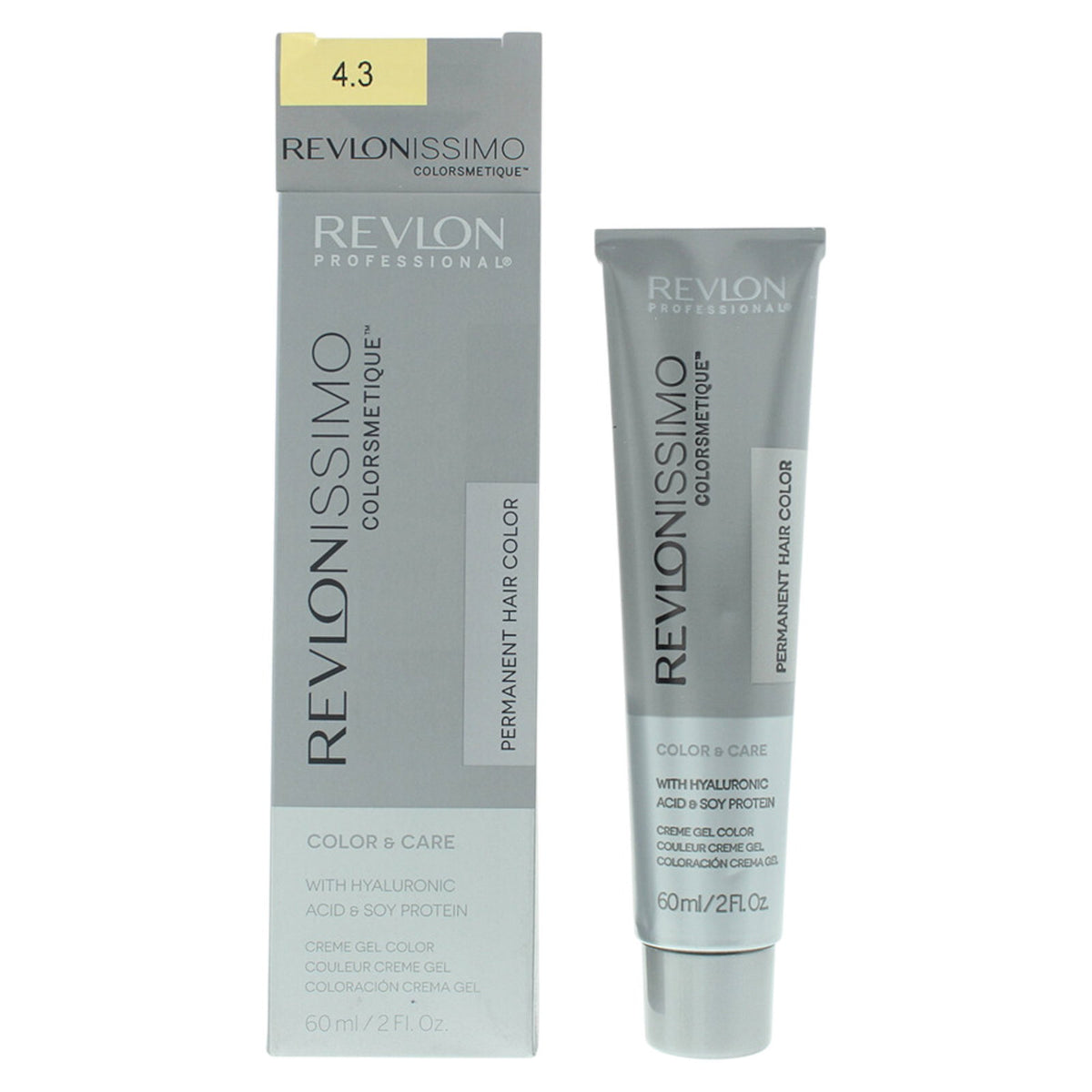 Revlon Revlonissimo vopsea de par 4.3 Medium Golden Brown, 60 ml