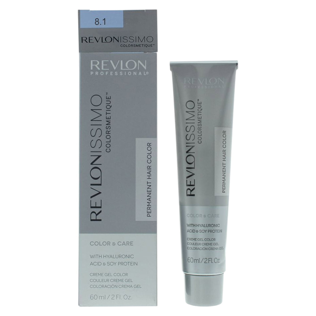 Revlon Revlonissimo vopsea de par 8.1 Light Ash Blonde, 60 ml