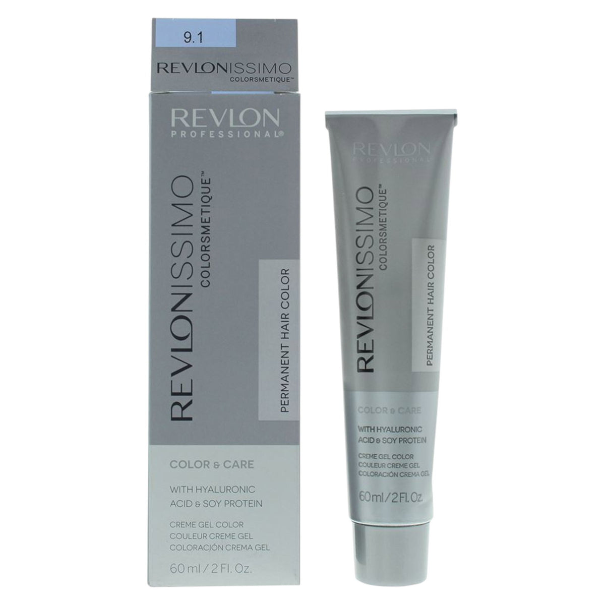 Revlon Revlonissimo vopsea de par 9.1 Very Light Ash Blonde, 60 ml