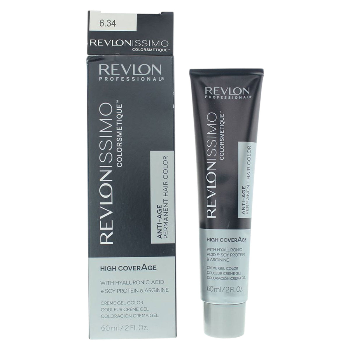 Revlon Revlonissimo vopsea de par 6.34 Dark Hazel Blonde, 60 ml