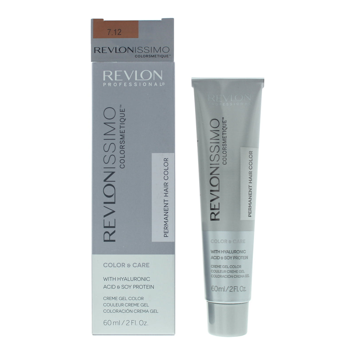 Revlon Revlonissimo vopsea de par 7.12 Pearly Beige Blonde, 60 ml