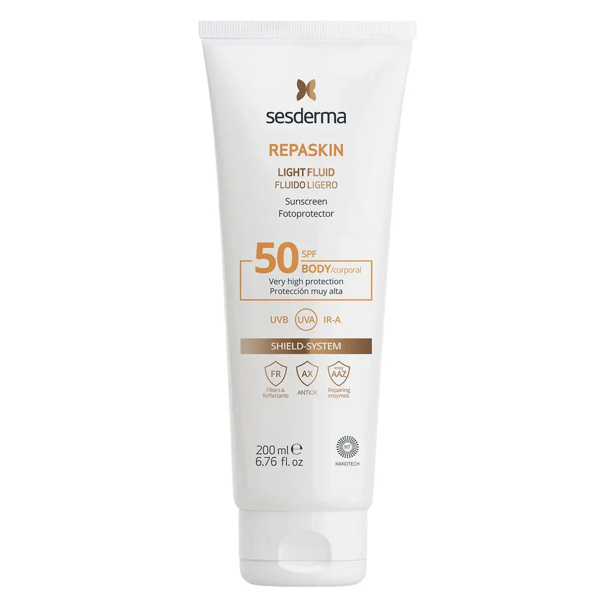 Sesderma Repaskin Crema protectoare si reparatoare SPF 50, 200 ml Sesderma