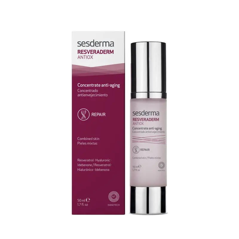 Sesderma Resveraderm Antiox Ser concentrat anti-imbatranire, antirid, 50 ml Sesderma