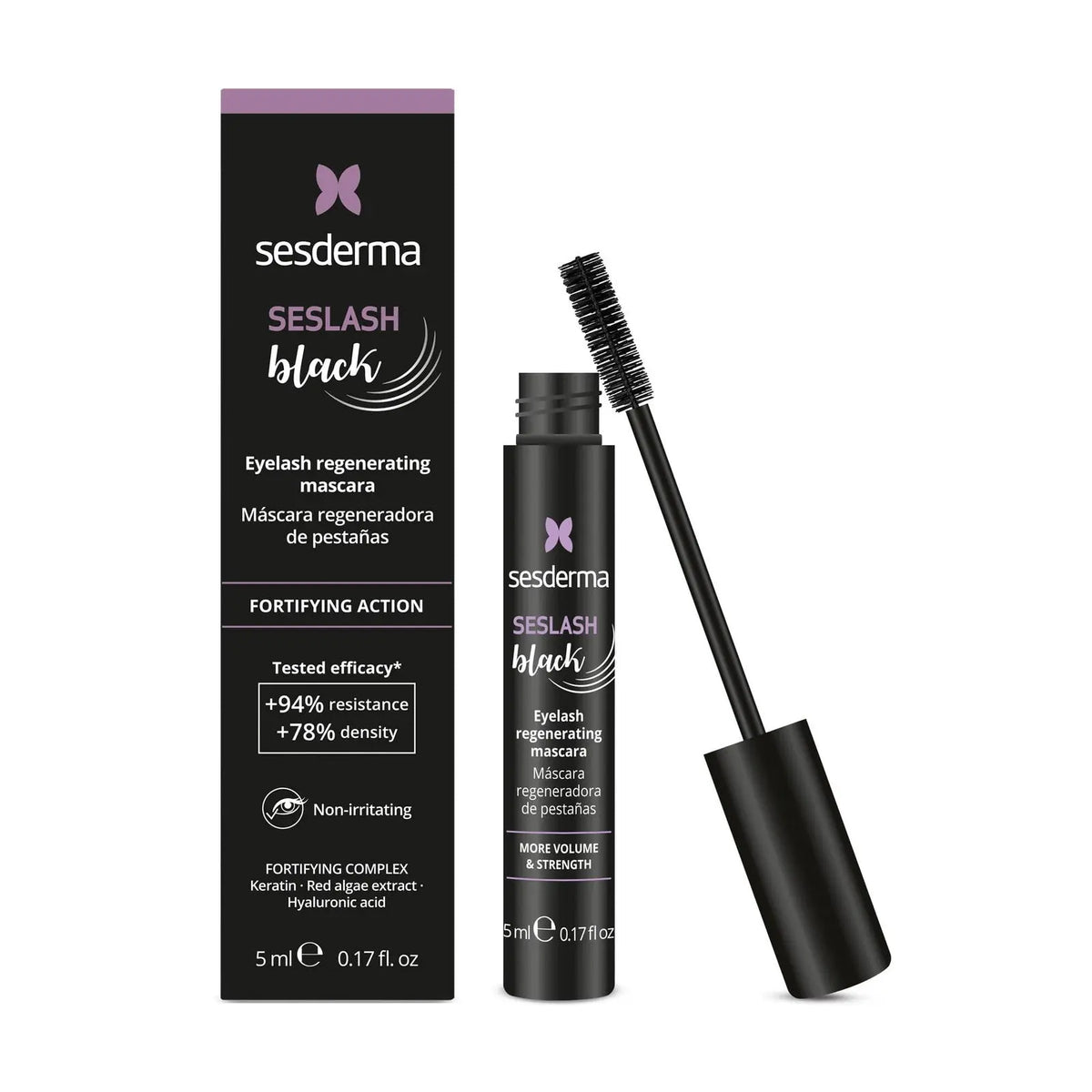 Sesderma Seslash Mascara fortifianta 102 Black, 5 ml Sesderma
