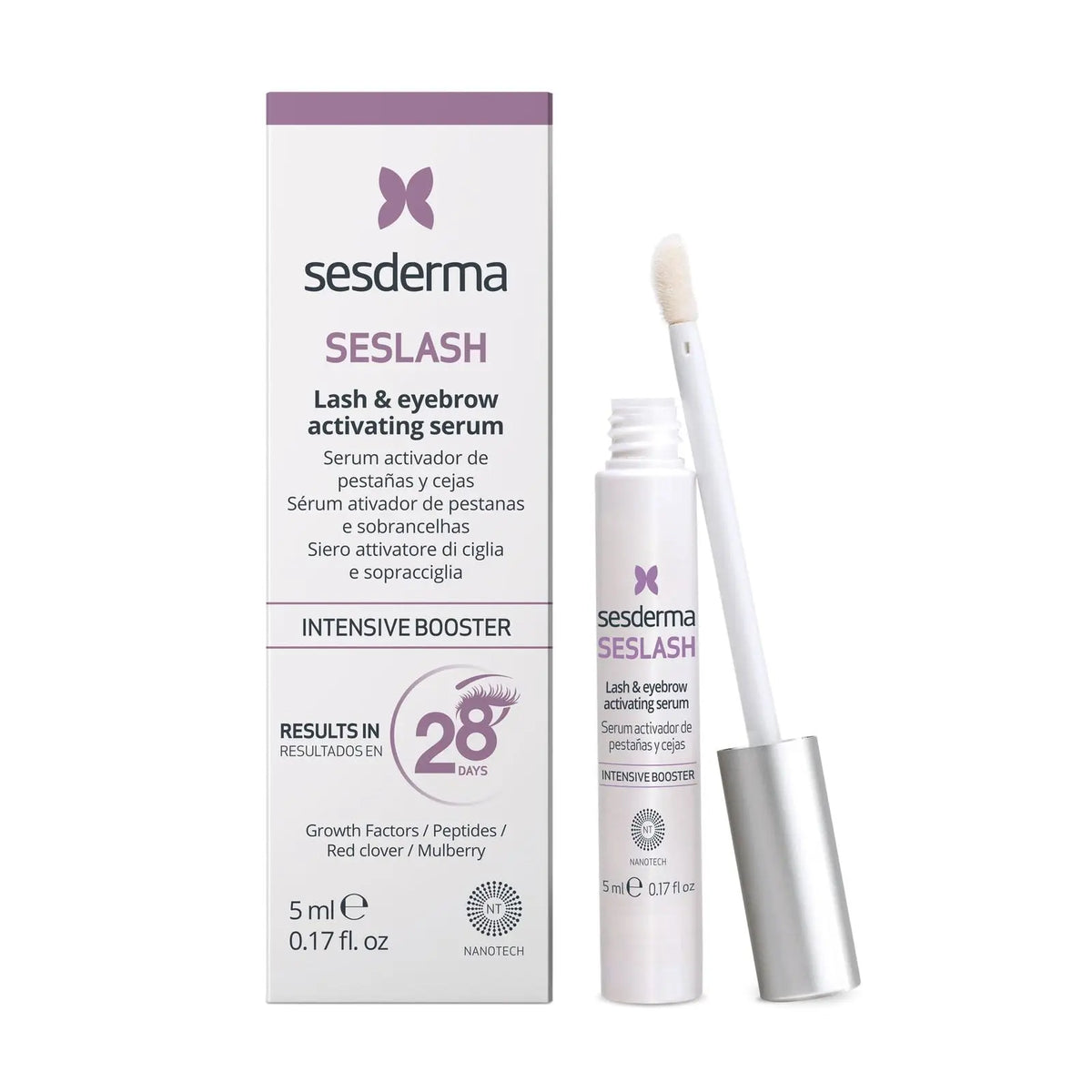 Sesderma Seslash Ser pentru gene nutritiv si reparator, 5 ml Sesderma