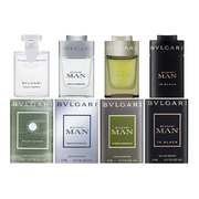 Set Bvlgari: Pour Homme, Eau De Toilette, For Men, 5 ml *Miniature + Rain Essence, Eau De Parfum, For Men, 5 ml + Man Wood Essence, Eau De Parfum, For Men, 5 ml *Miniature + Man In Black, Eau De Parfum, For Men, 5 ml *Miniature