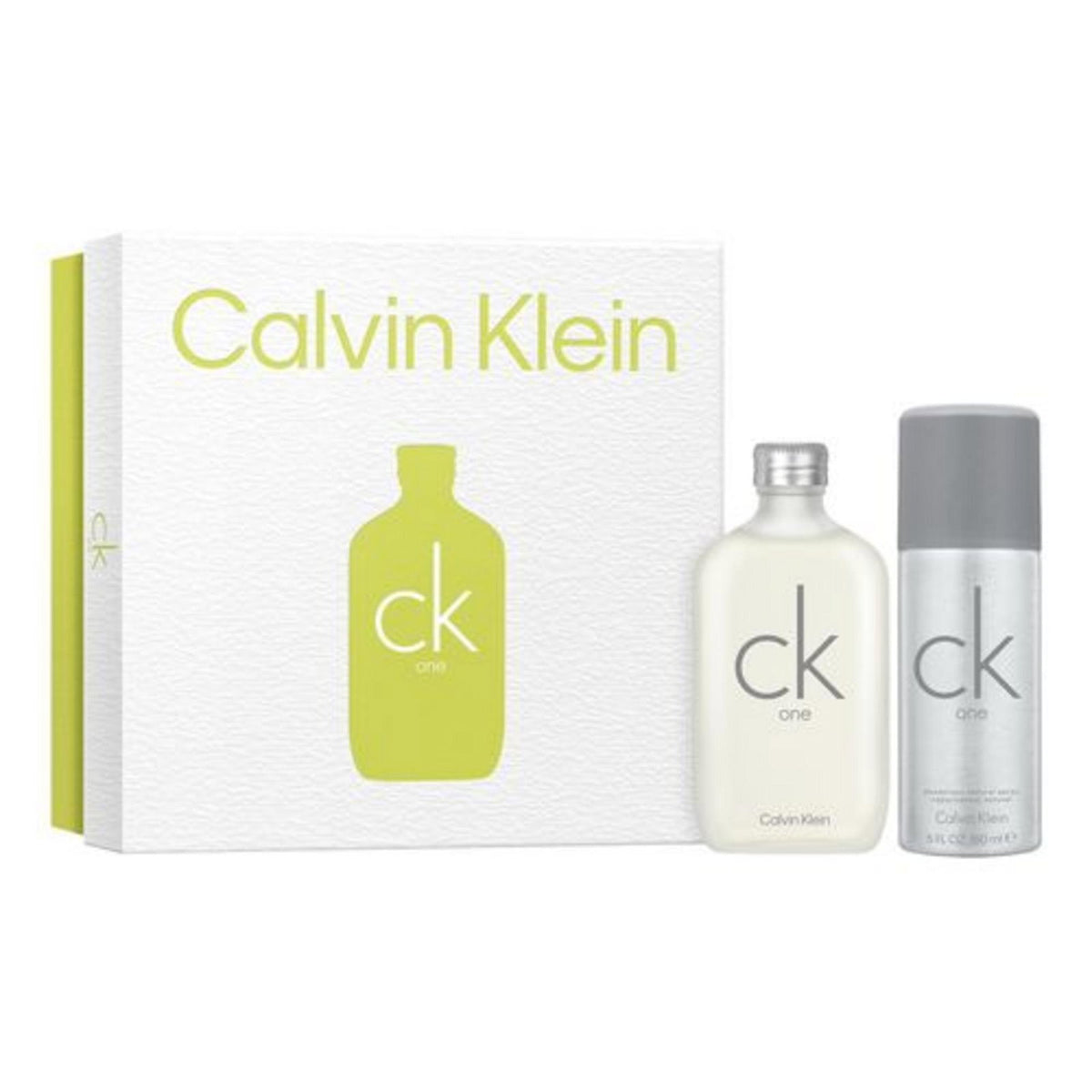 Set Calvin Klein CK One apa de toaleta 100 ml + deodorant 150 ml