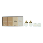Set miniaturi Chloe: Signature apa de parfum, Rose Tangerine apa de toaleta, Nomade apa de parfum si Nomade apa de toaleta, 4 x 5 ml