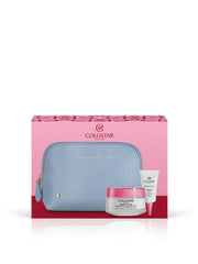 Set Collistar Idro-Attiva+: gel-crema de hidratare profunda 50 ml, gel pentru ochi 15 ml si portfard