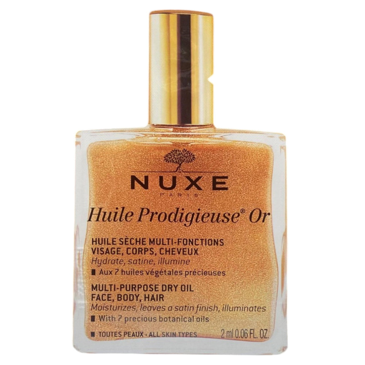 Set Nuxe Huile Prodigieuse Or ulei de corp, 2 x 12 ml
